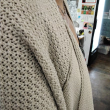 Load image into Gallery viewer, Chunky knit cardigan - assorted colours
