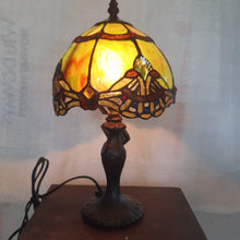 Load image into Gallery viewer, Leadlight Lamp Small Green Majorelle