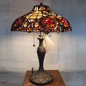 Leadlight Lamp Boston Table Lamp