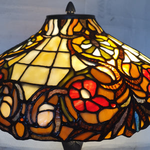 Leadlight Lamp Boston Table Lamp
