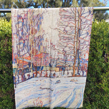 Load image into Gallery viewer, Impressionist Art Scarves Cotton