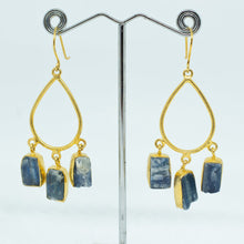 Load image into Gallery viewer, Hand Crafted Apatite Earrings - One Off Handmade - Beths Emporium