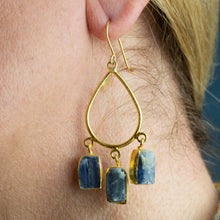 Load image into Gallery viewer, Hand Crafted Apatite Earrings - One Off Handmade - Beths Emporium