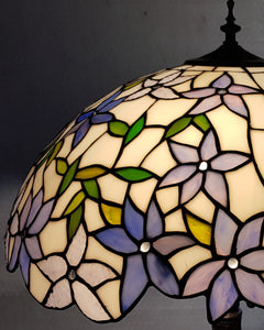 Leadlight Style Large Floriade Floor Lamp - Beths Emporium