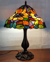 Load image into Gallery viewer, Leadlight Style Sunflowers Table Lamp - Beths Emporium