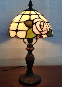 Leadlight Style Small Pia Table Lamp - Beths Emporium
