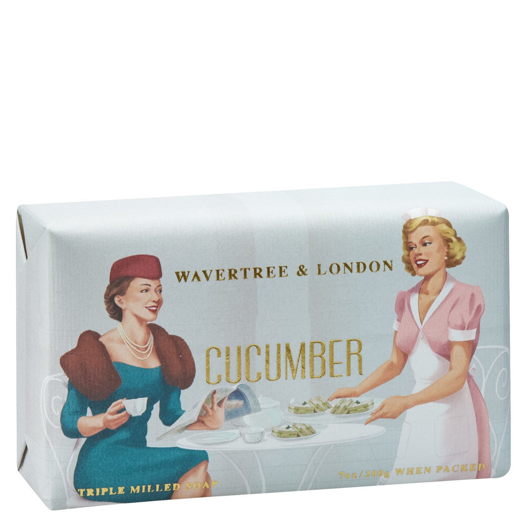 Wavertree & London - High Tea Cucumber Soap - Beths Emporium