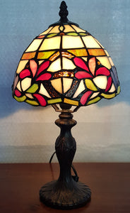 Leadlight Style Zeya Small Table Lamp - Beths Emporium