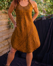 Load image into Gallery viewer, Mustard Boho Singlet Dress/Shirt - Beths Emporium
