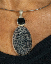 Load image into Gallery viewer, Unique Hand Crafted Multi Coloured Druzy Stirling Silver Pendant - Beths Emporium