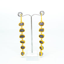Load image into Gallery viewer, Hand Crafted Blue Calcite Earrings  - One Off Handmade - Beths Emporium